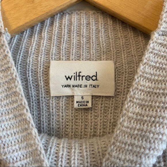 Wilfred Sleeveless Wool Turtleneck - Size Small - Picture 2 of 6